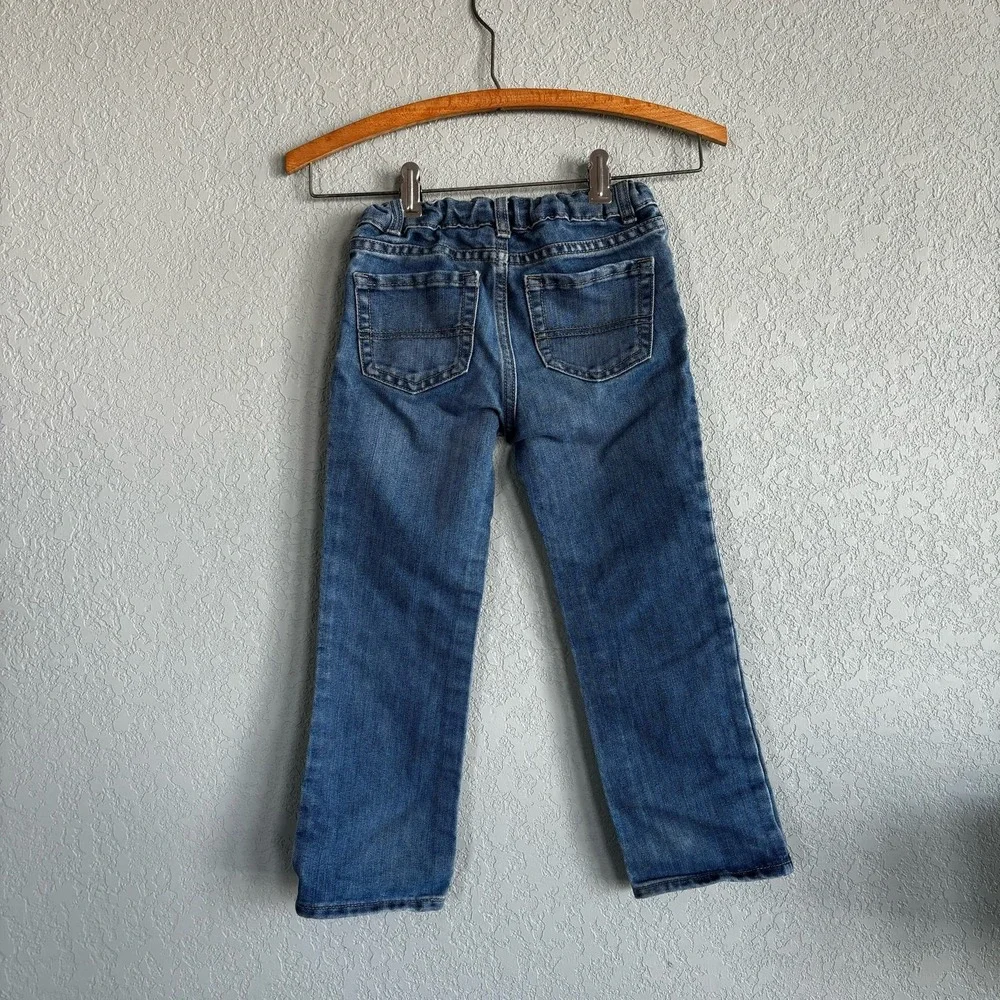 Children's Place‎ Girls 5T Denim Jeans Pants Boot Cut Adjustable Waist